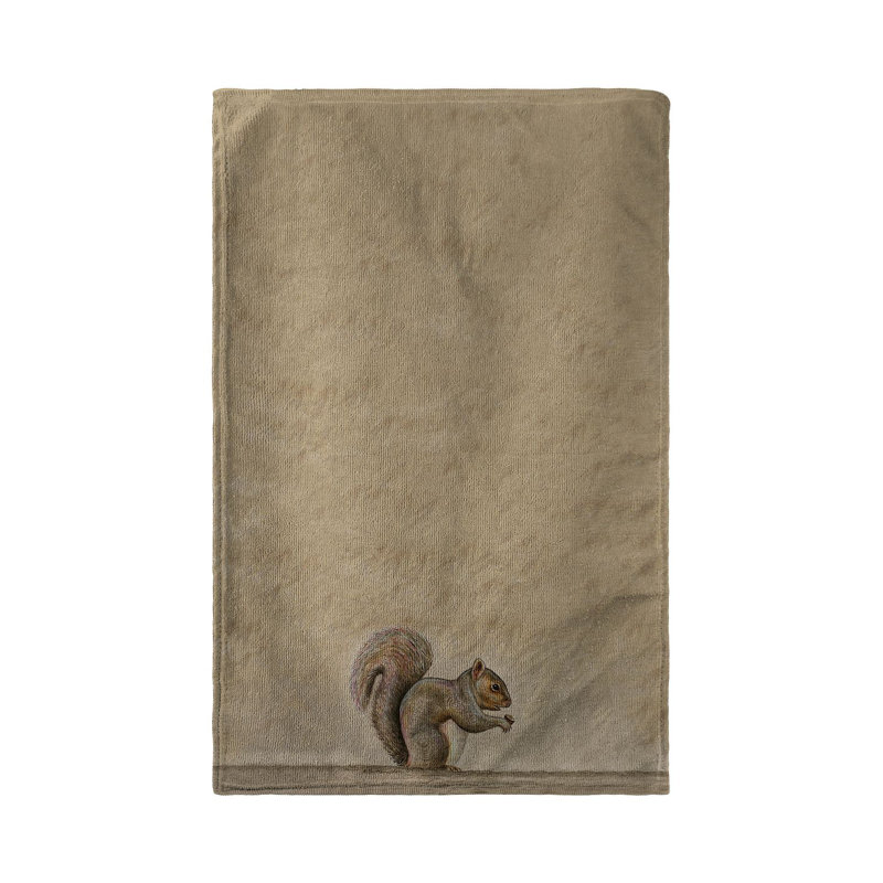 Serviette de thé écureuil