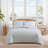Tommy Bahama Line Palms Blue Cotton Reversible Quilt Set-123850030