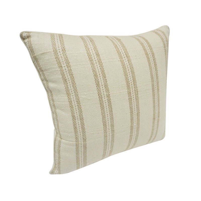 Tanjan Striped Silk Throw Pillow