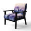 Chaise d'appoint Forest - fauteuil Misty-1027355404