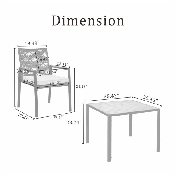 Dimensions du produit