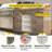 17'' Stainless Steel Drop-In Drawers