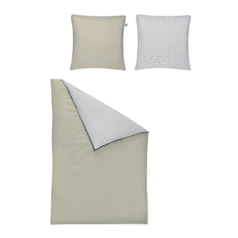 Eco Duvet Cover Set, Single - 1 Pillowcase (80 x 80 cm), Brown