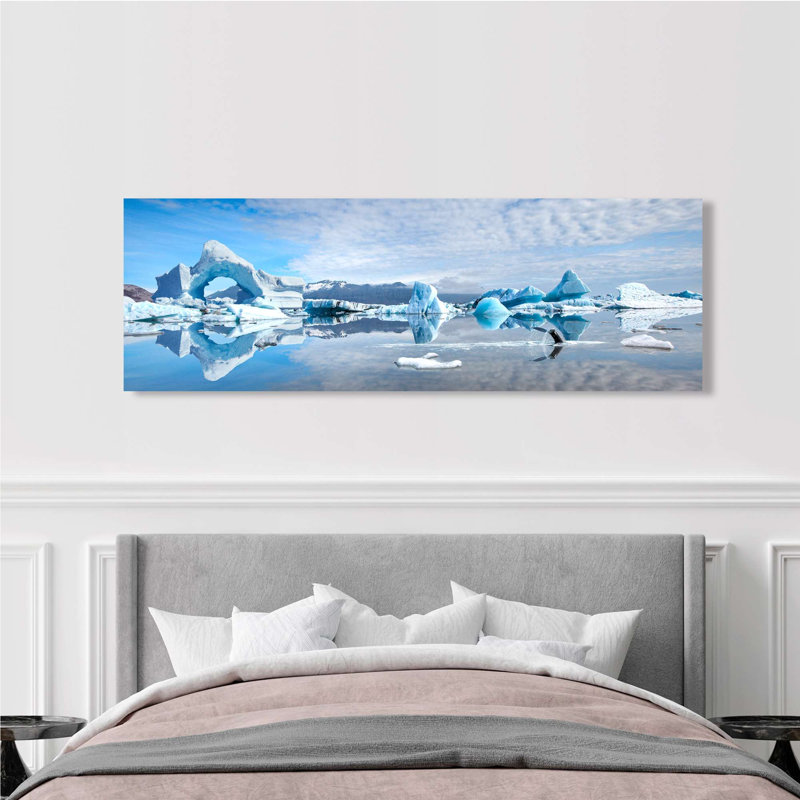 Antarctica by Pangea Images - Wrapped Canvas Panoramic Print, 35cm H x 100cm W x 4cm D