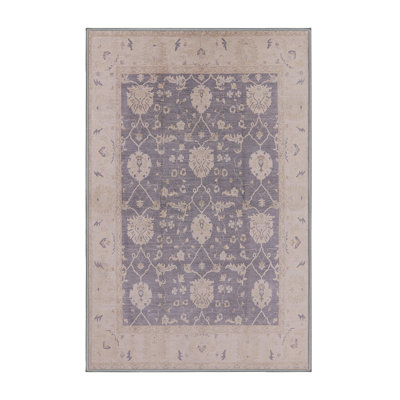 Tapis oriental gris / brun Marfa