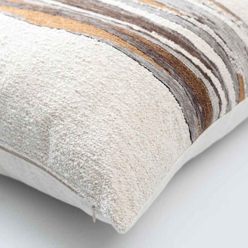 Abstract Linen Pillow Cover