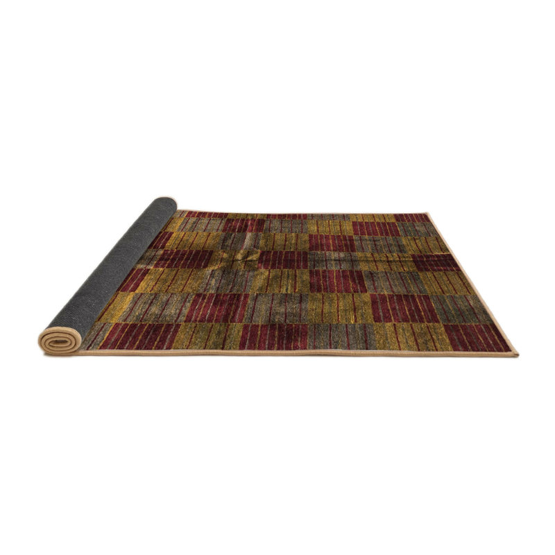 Tapis abstrait moderne 3319ABS3329, Rond 7 pi