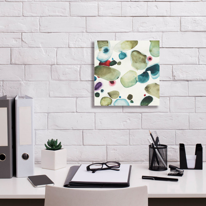 «15423 - What If 3» par Shirley Novak, art mural sur toile, H 12 po x l 12 po x P 0,75 po