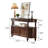 Retro Solid Wood Rectangular Entryway Cabinet-106700708
