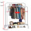 Everhart 110cm Clothing Rack-1190932797