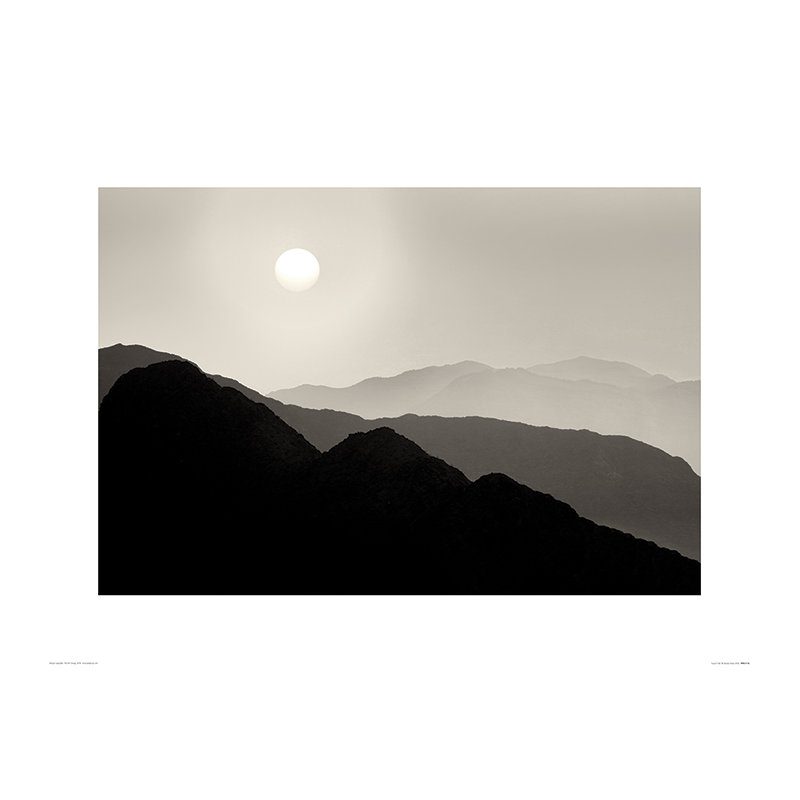 Sunset Hills - Print on Canvas, Paper