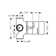 Axor Rough Trio Shut Off and Diverter Valve