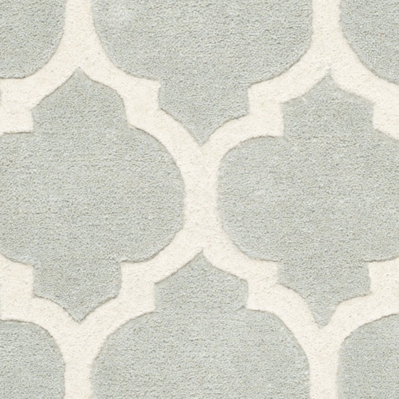 Carolene Hand Tufted Wool Geometric Rug, Rectangle 8'9" x 12'
