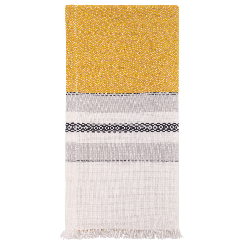 Dîners de lisbonne gris anthracite, Jaune