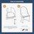  5/7 Pieces Modern Dining Room Sets, Pre-Assembly Round Dining Table Sets , Sintered Stone Tabletop Kitchen Dining Table Set With PU Upholstered Chairs-1813837467