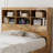 Bookcase Bed With Storage Drawer & Charging Station, Wooden Platform Bed Frame With Tall Bookcase Headboard, No Box Spring Needed-221073614