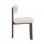 Ensemble de 2 chaises de salle à manger rembourrées blanches avec pieds en métal-1044461977-1044461975