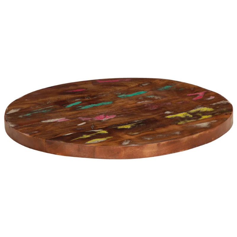 Table Top Solid Wood Mango, 1.5cm H x 60cm W x 60cm D, Natural