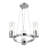 Barnett 3 - Light Steel Dimmable Wagon Wheel Chandelier-1134190556