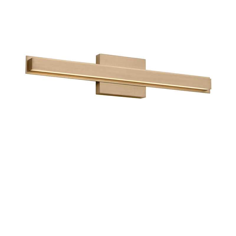 Meuble-lavabo 24 lumières Aro, Laiton satiné
