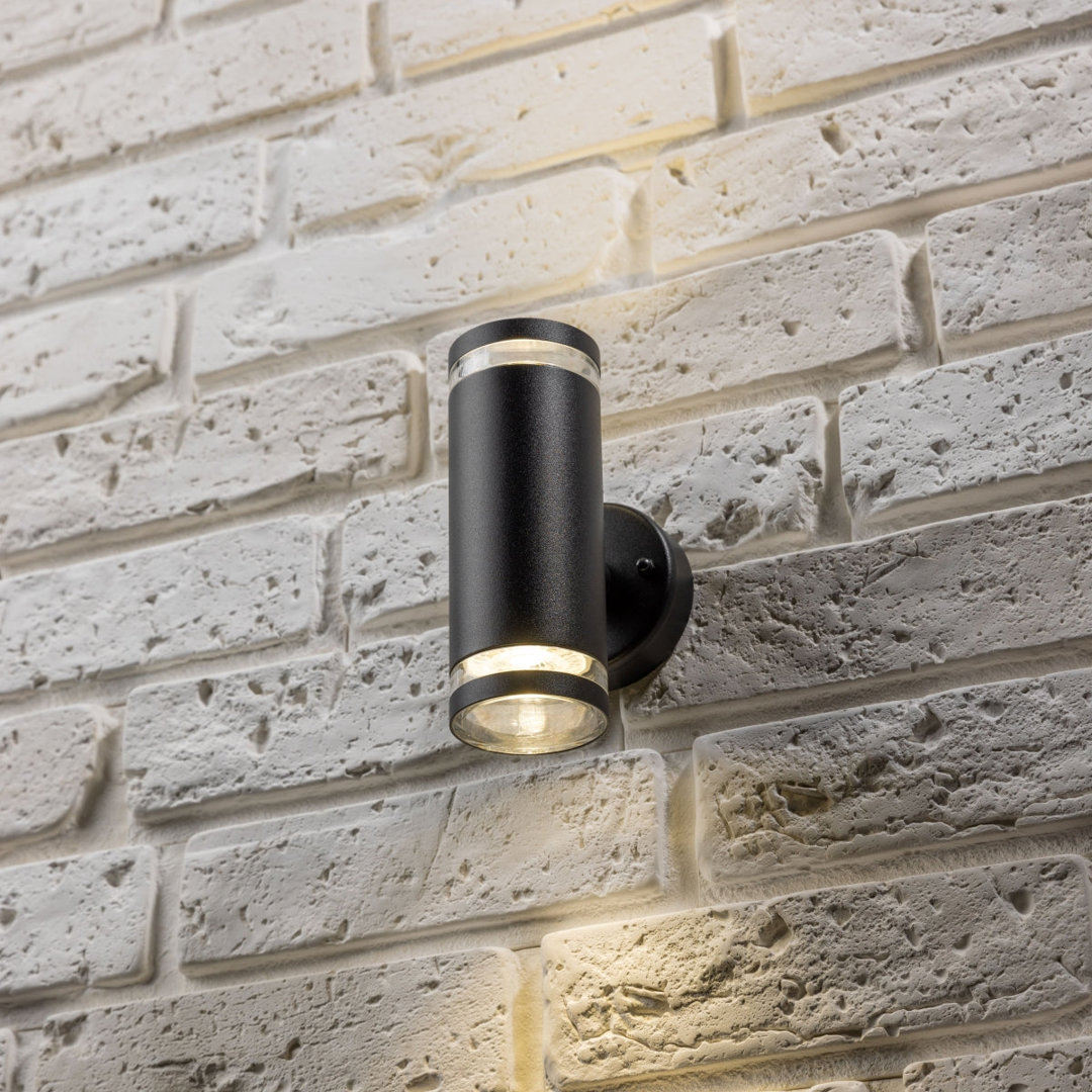 Breckynn 14cm H Outdoor Wall Lantern