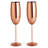 6.76oz. Stainless Steel Wine Glass Set