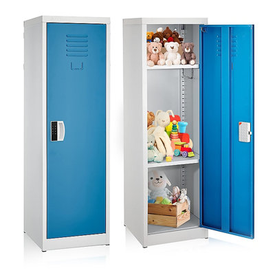 48" Steel Single Tier Storage Locker with Digital Lock