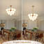 Lustre moderne 23 lumières Spoutnik