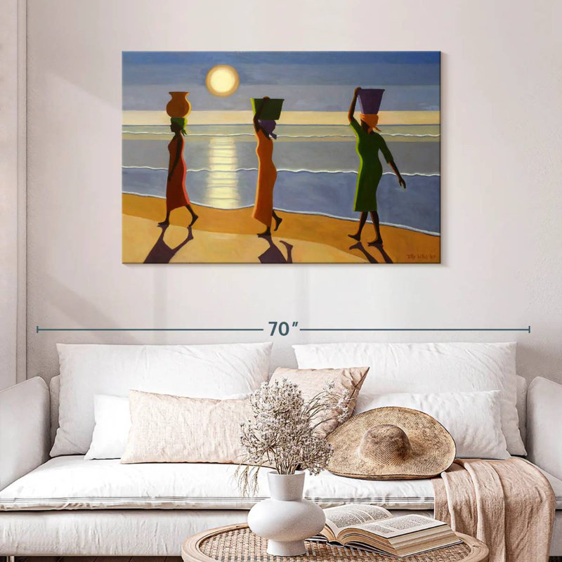 Leisha By The Beach 2007, 30" H x 45" W
