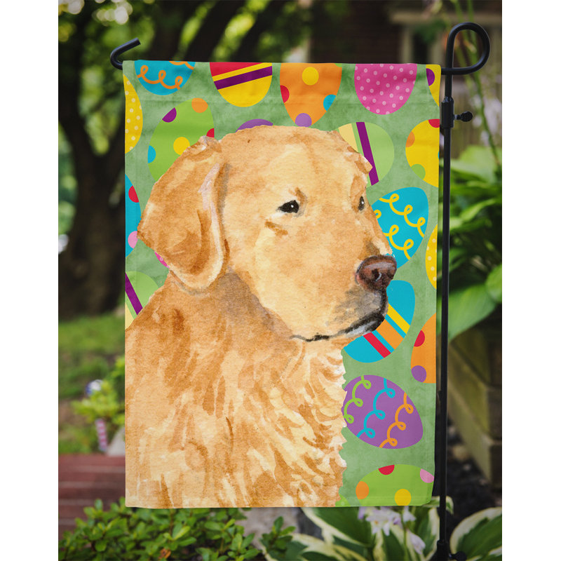 Drapeau de jardin Atara, Golden retriever