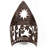 13'' H Metal Tabletop Tealight Holder