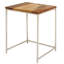 Tables d’imbrication en bois/acier inoxydable 3 pièces