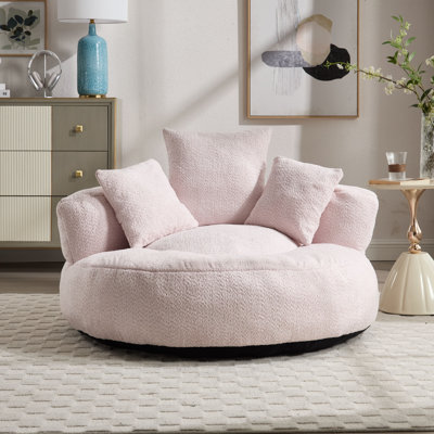 Jaquarion 42.52'' Wide Compression Barrel Chair