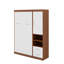 Lit escamotable simple avec armoire-1435819064