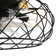 Henricks 43.2cm Round Caged Indoor Ceiling Fan with Light Kit