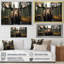«Brown Yellow Moose Majestic», reproduction sur toile-1278096759-1278096767