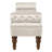 Upholstered Bench For Bedroom - Design Velvet Wood Violet Long Button Upholstery-1523902436