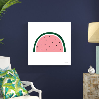 Watermelon par Ann Kelle, reproduction d'art sur toile tendue