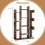 141cm H x 86cm W Etagere Bookcase-1056355787