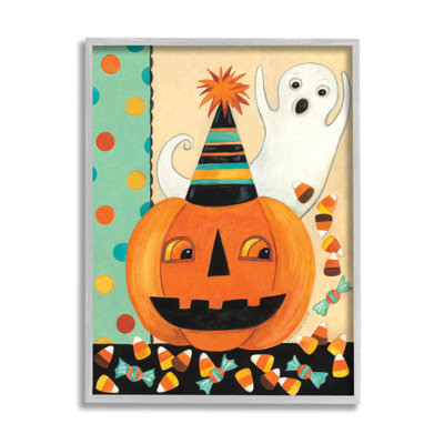 Rétro motif de bonbons d'Halloween à -134
