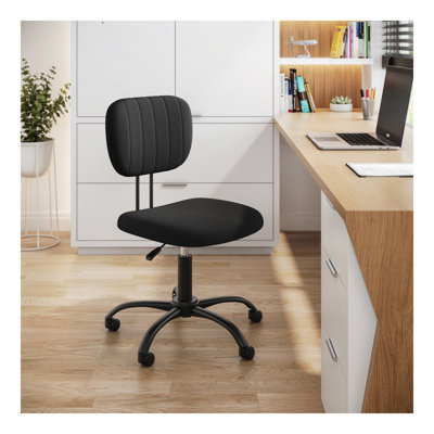 Chaise de bureau noire mobili