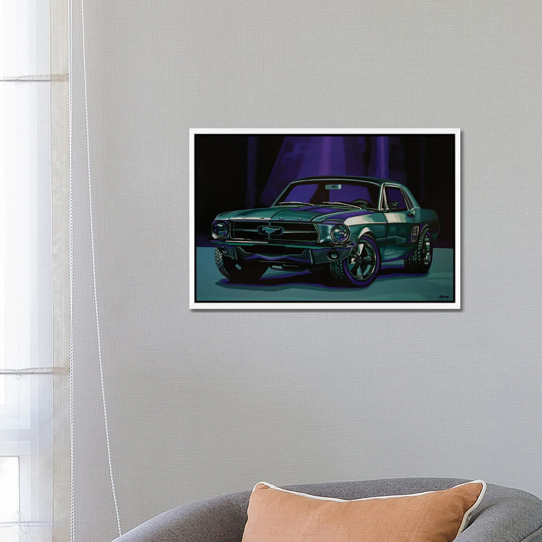 Ford Mustang 1967 by Paul Meijering - Painting on Canvas