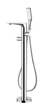 Vibiana Tub Filler with Diverter, Polished Chrome
