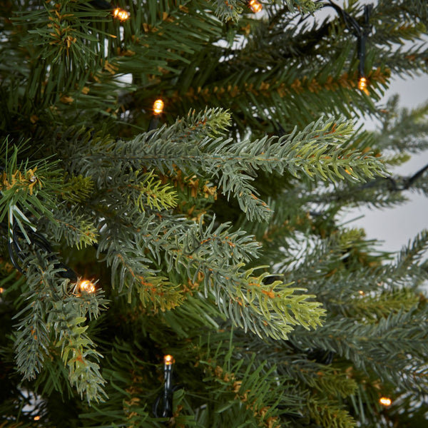 2.76' H Lighted Artificial Spruce Christmas Tree