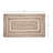 Festive Finds Mulinix Geometric Machine Made Braided Jute/Cotton/Acrylic Area Rug in Natural Cream-109228385