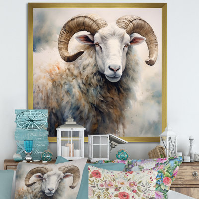 Wild Sheep II - animaux, art mural sur toile