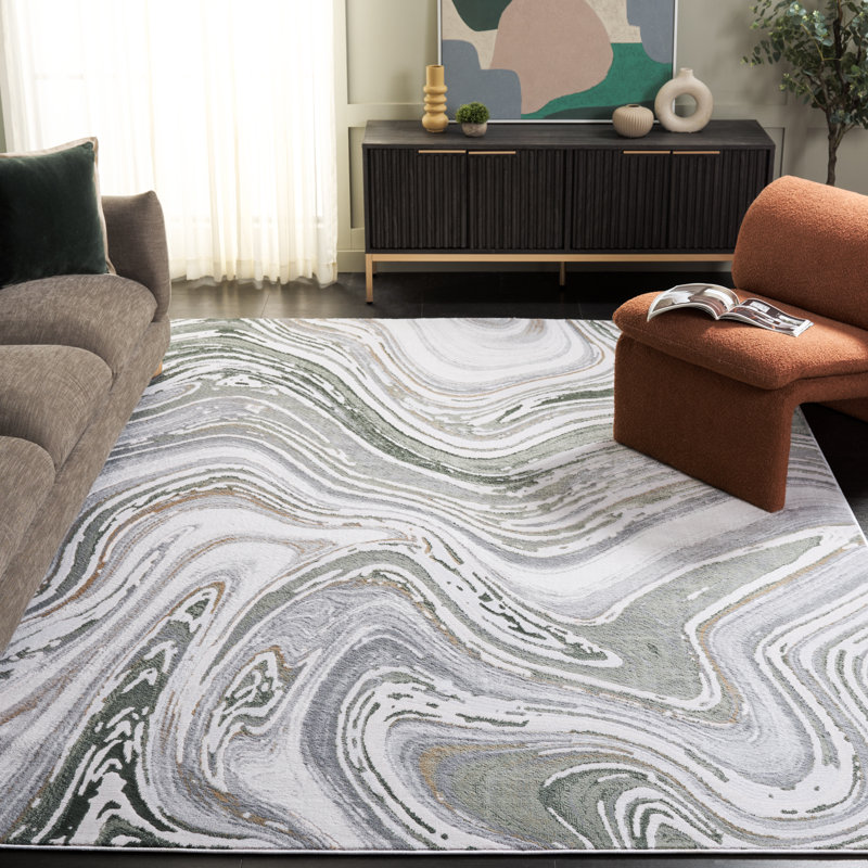 Jahira Performance Abstract Rug, Rectangle 8' x 10'