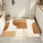 Earthy Geometry   area rugs for Living Room, Soft and Comfortable, Suitable for all seasons, easy to maintain, machine washable Indoor floor mat, Under Table Farmhouse suitable for Bedroom, Dining Room, Study,  Balcony, Home Decor Patio-159522303