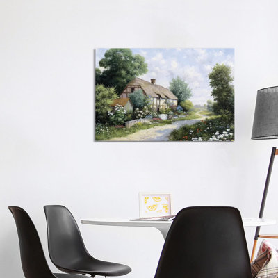 The Country House by Peter Motz - Wrapped Canvas Gallery-Wrapped Canvas Giclée