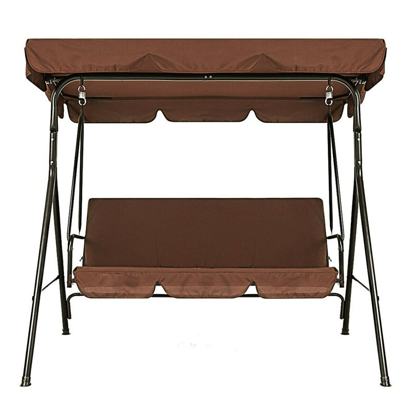 HALLOLURE Fabric Replacement Canopy for Canopy, Coffee